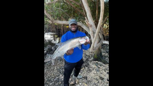 I was screaming.' Popular TikTok and Instagram creator catches first tarpon  in Florida