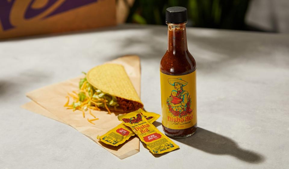 Taco Bell new Disha hot sauce