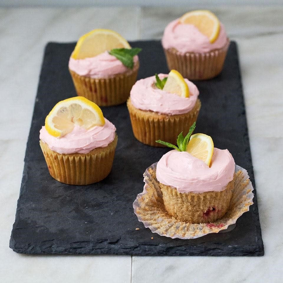 Strawberry Lemonade Cupcakes