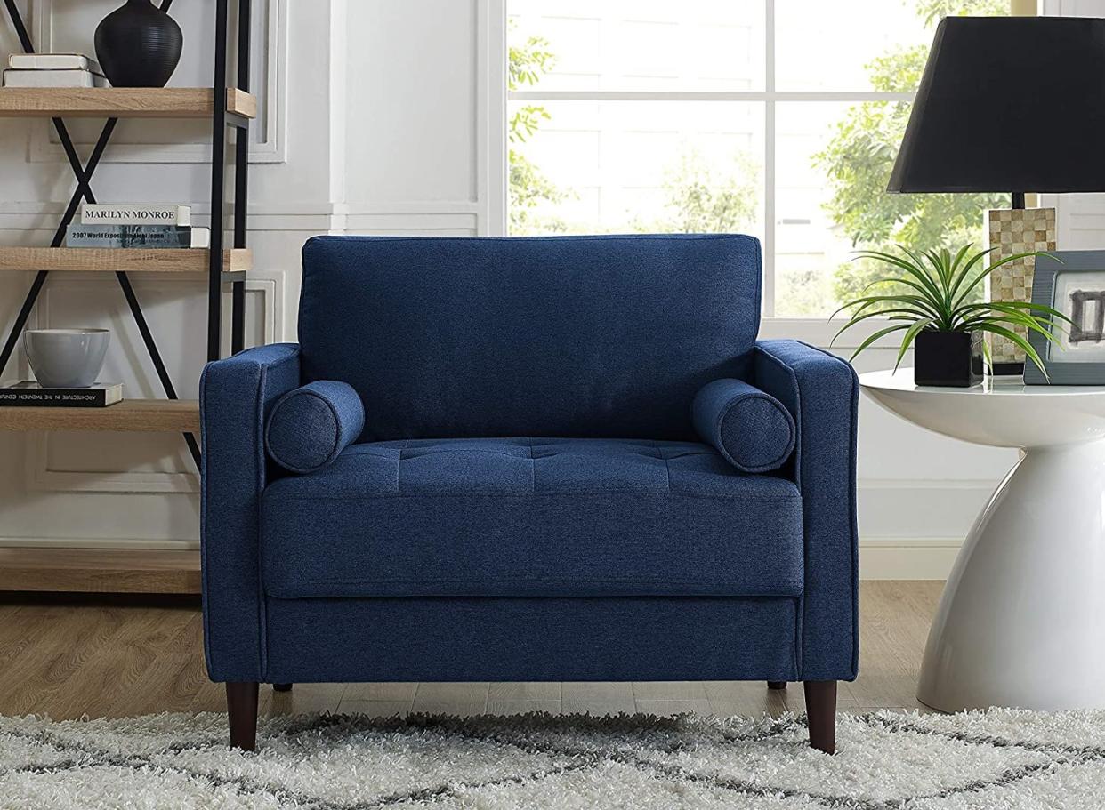 Accent your living area with this Amazon Choice armchair. (Source: Amazon)