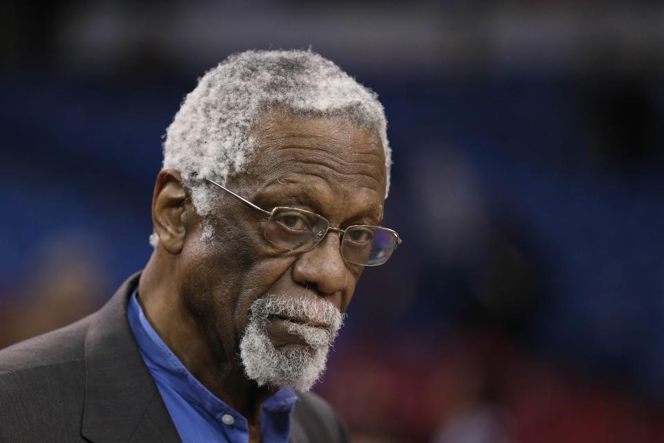 Bill Russell led the Celtics to 11 NBA championships in 13 seasons.