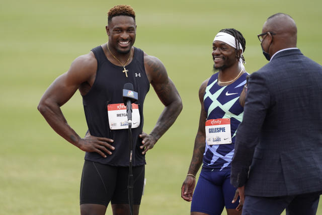 Metcalf back with Seahawks after testing 100-meter dash - The San