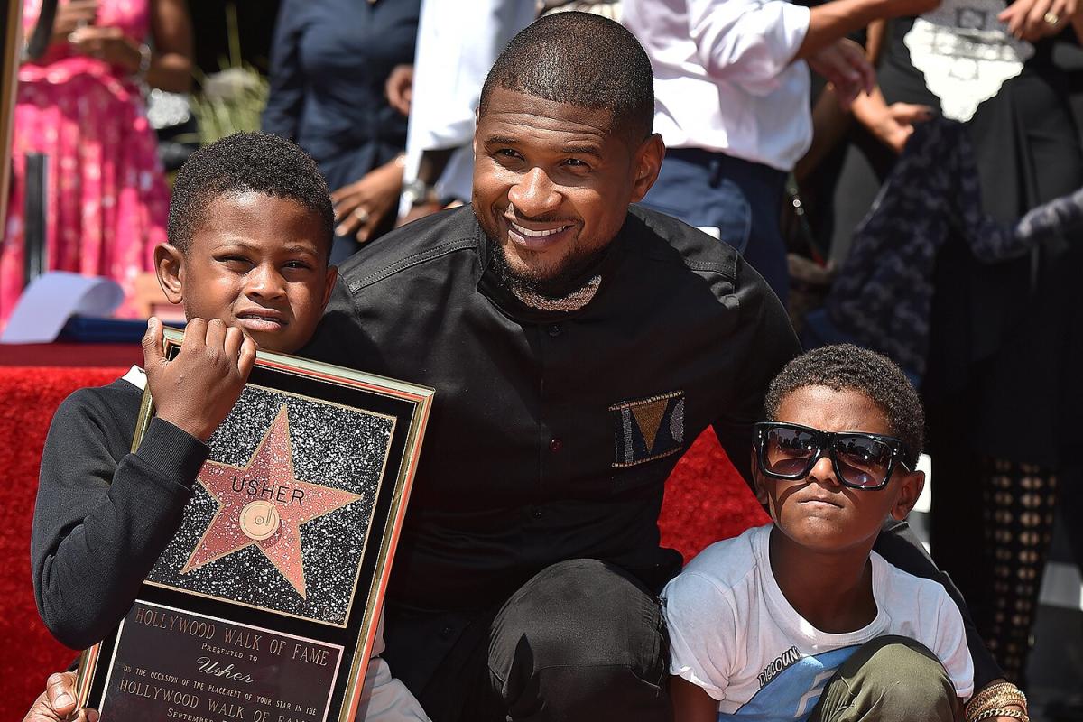 Usher Says His Older Sons Feel Differently About His Fame, Talks