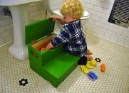 <body> <p>Want to give your little ones a leg up in life? Start by giving them a boost to the sink with this fun and functional storage <a rel="nofollow noopener" href=" http://www.bobvila.com/slideshow/10-fun-clever-and-useful-step-stools-46449?bv=yahoo" target="_blank" data-ylk="slk:step stool;elm:context_link;itc:0;sec:content-canvas" class="link ">step stool</a>. By leaving a hollow space in the upper step and adding a hinge to the top, you create ample room for toys, trinkets, and bath time creativity.</p> <p><strong>Related: <a rel="nofollow noopener" href=" http://www.bobvila.com/slideshow/too-many-toys-13-easy-diy-storage-ideas-for-the-whole-house-49669?bv=yahoo" target="_blank" data-ylk="slk:Too Many Toys? 13 Easy DIY Storage Ideas for the Whole House;elm:context_link;itc:0;sec:content-canvas" class="link ">Too Many Toys? 13 Easy DIY Storage Ideas for the Whole House</a> </strong> </p> </body>