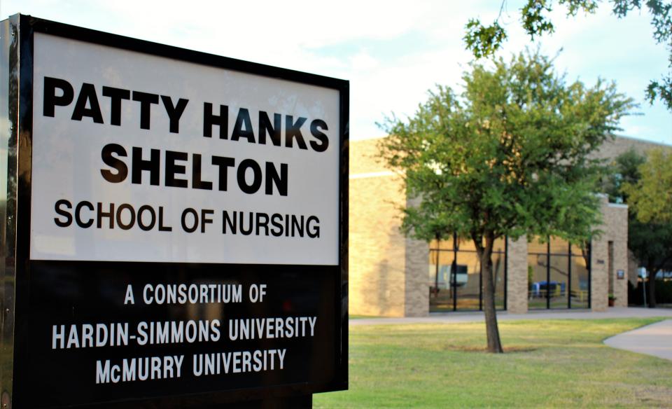 Patty Hanks Shelton School of Nursing is located adjacent to the north side of Hendrick Medical Center.