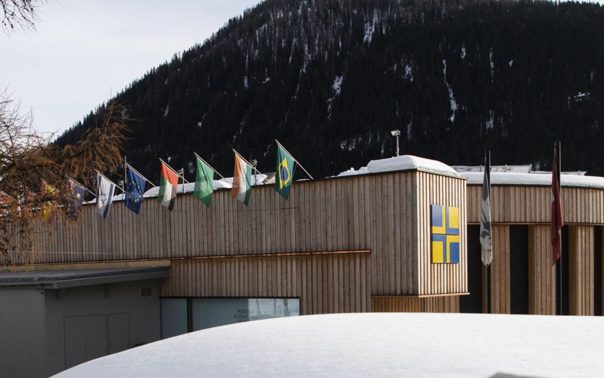 The venue of Davos 2020 in Switzerland this year - REX