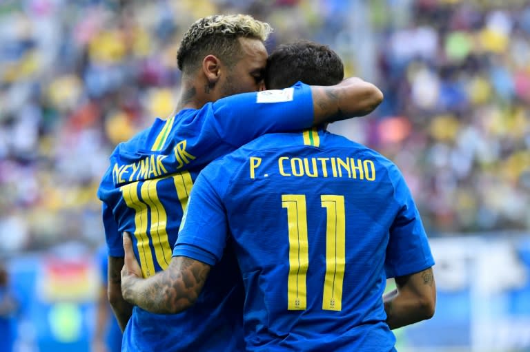 World Cup starters Neymar and Philippe Coutinho are in a powerful Brazilian squad for two North American friendlies