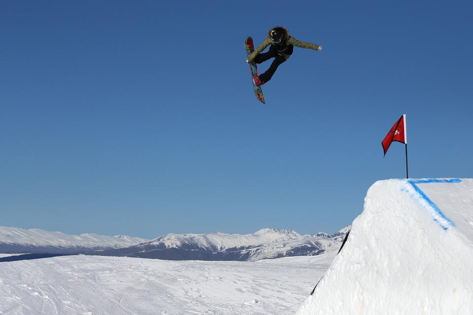 <p>Judges are already familiar with Langland for her style, the execution of her grabs and for her ability to pull off audacious moves while flying high in the air. (Getty) </p>