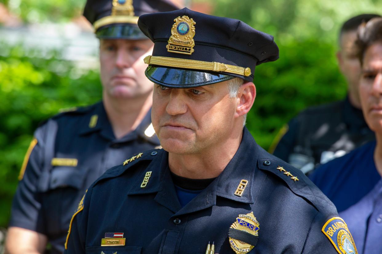 Braintree Deputy Police Chief Timothy Cohoon has been named police chief. The appointment is awaiting town council approval.