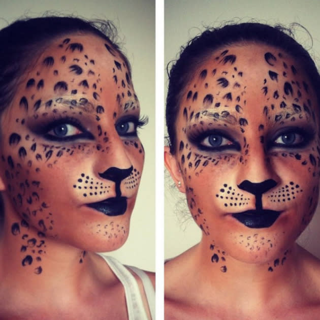 Pero no te asustes porque Shonagh Scott da ideas muy variadas para maquillarse y no todas tan macabras. Eso sí, demostrando siempre su increíble habilidad, como en esta transformación en leopardo. (Foto de Instagram/@showmemakeup).