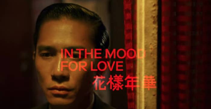 Tony Leung in "In The Mood For Love"