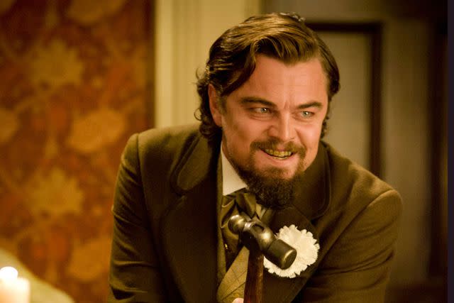 <p>Moviestore/Shutterstock</p> Leonardo DiCaprio in Django Unchained