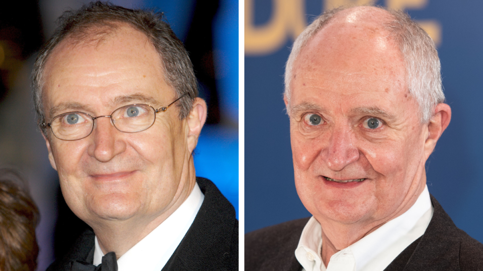 Jim Broadbent in 2005 and 2022