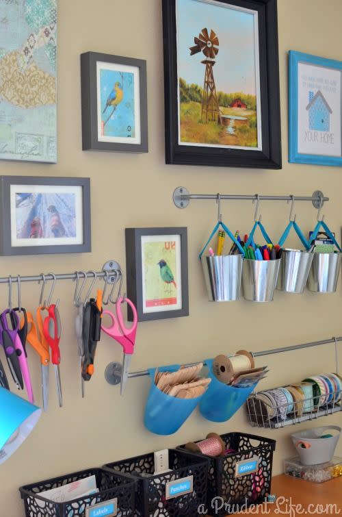 16 Amazing Craft Room Organization Ideas