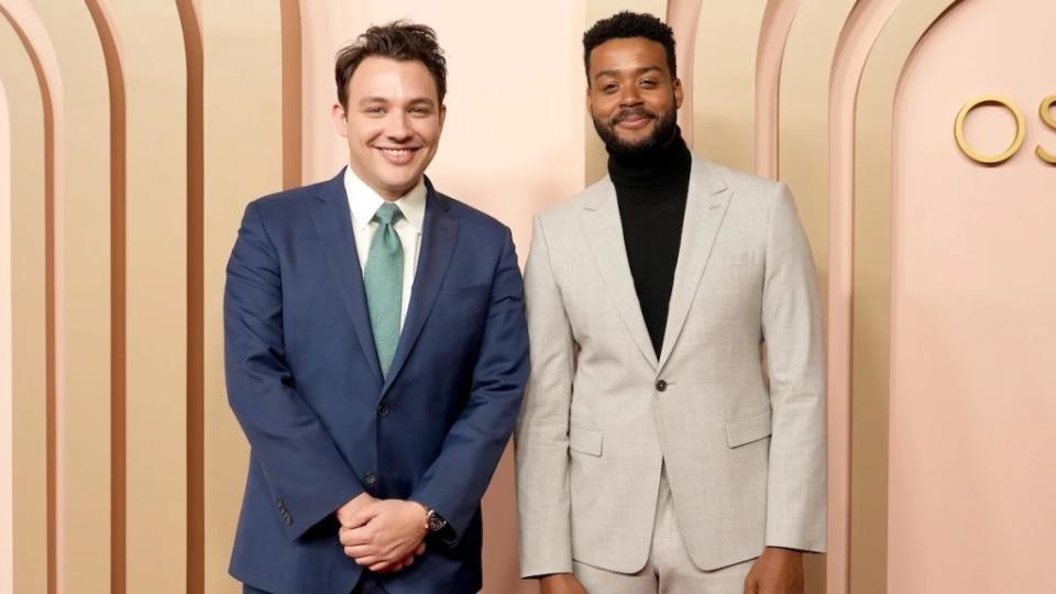 Ben Proudfoot and Kris Bowers at the Oscar Nominees Luncheon (Getty Images)