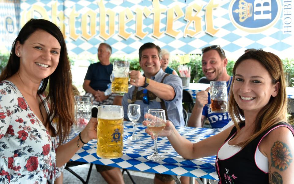 Bradenton German restaurant Edelweiss' annual Oktoberfest celebration, pictured here in 2020, will return Oct. 11-15.