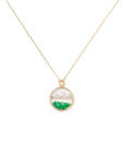 <p>Diamonds-and-emeralds baby Chivor necklace, $4,130, <a rel="nofollow noopener" href="http://usd.aureliebidermann.com/en/all-collections/1251-diamonds-and-emeralds-baby-chivor-necklace.html?search_query=emerald&results=30#/75-precious_metal-18k_yellow_gold/107-chain-without_chain" target="_blank" data-ylk="slk:aureliebidermann.com;elm:context_link;itc:0;sec:content-canvas" class="link ">aureliebidermann.com</a> </p>