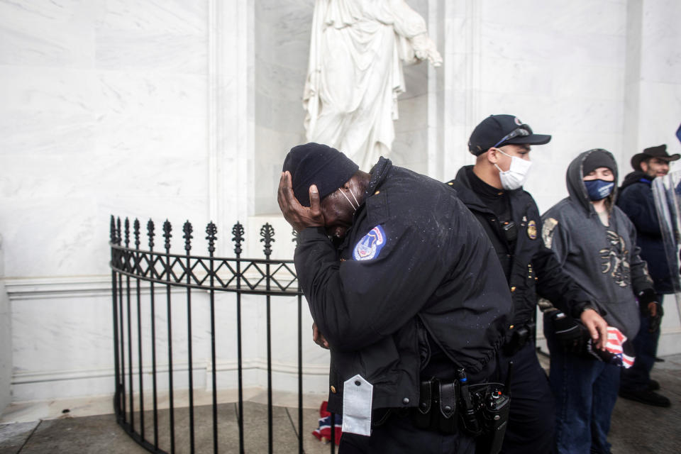 Image: Trump supporters breach the U.S. Capitol (Ahmed Gaber / Reuters)