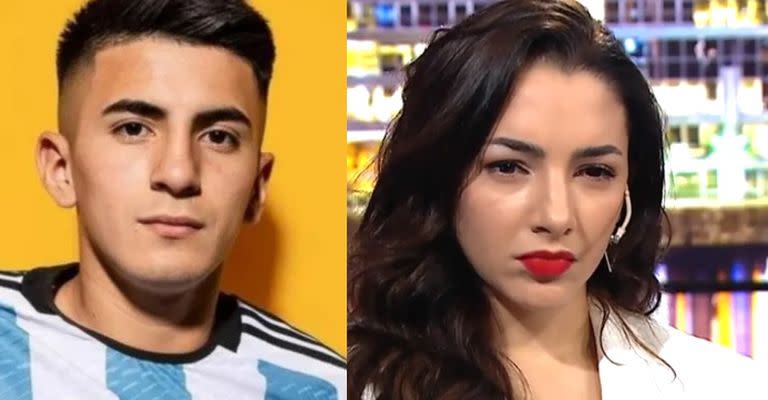 Thelma Fardin cuestionó que Thiago Almada juegue en la Selección.