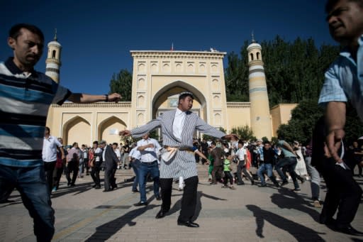 Authorities point to the threat of terrorism to justify the extraordinary spending -- members of the mostly Muslim Uighur minority have been tied to mass stabbings, bombings, riots and clashes with the government that left hundreds dead