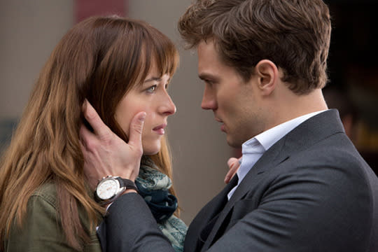 14. Fifty Shades of Grey‘s Anastasia Steele + Christian Grey: 