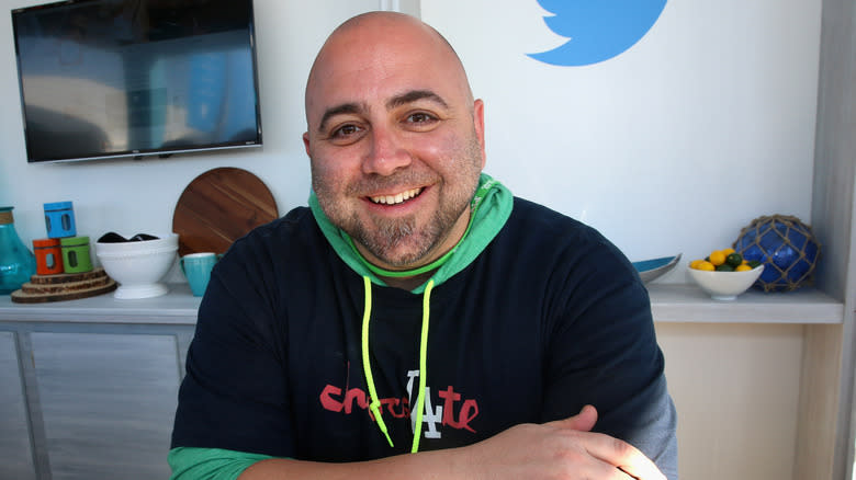 Duff Goldman in kitchen