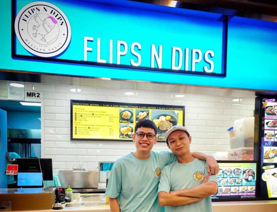 ramadan2024 - flips n dips stall front