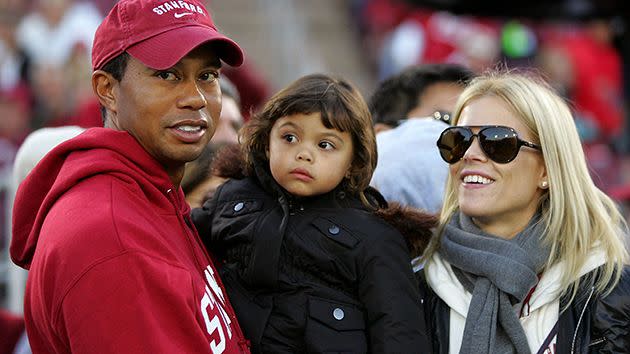 Tiger and Elin. Image: Getty