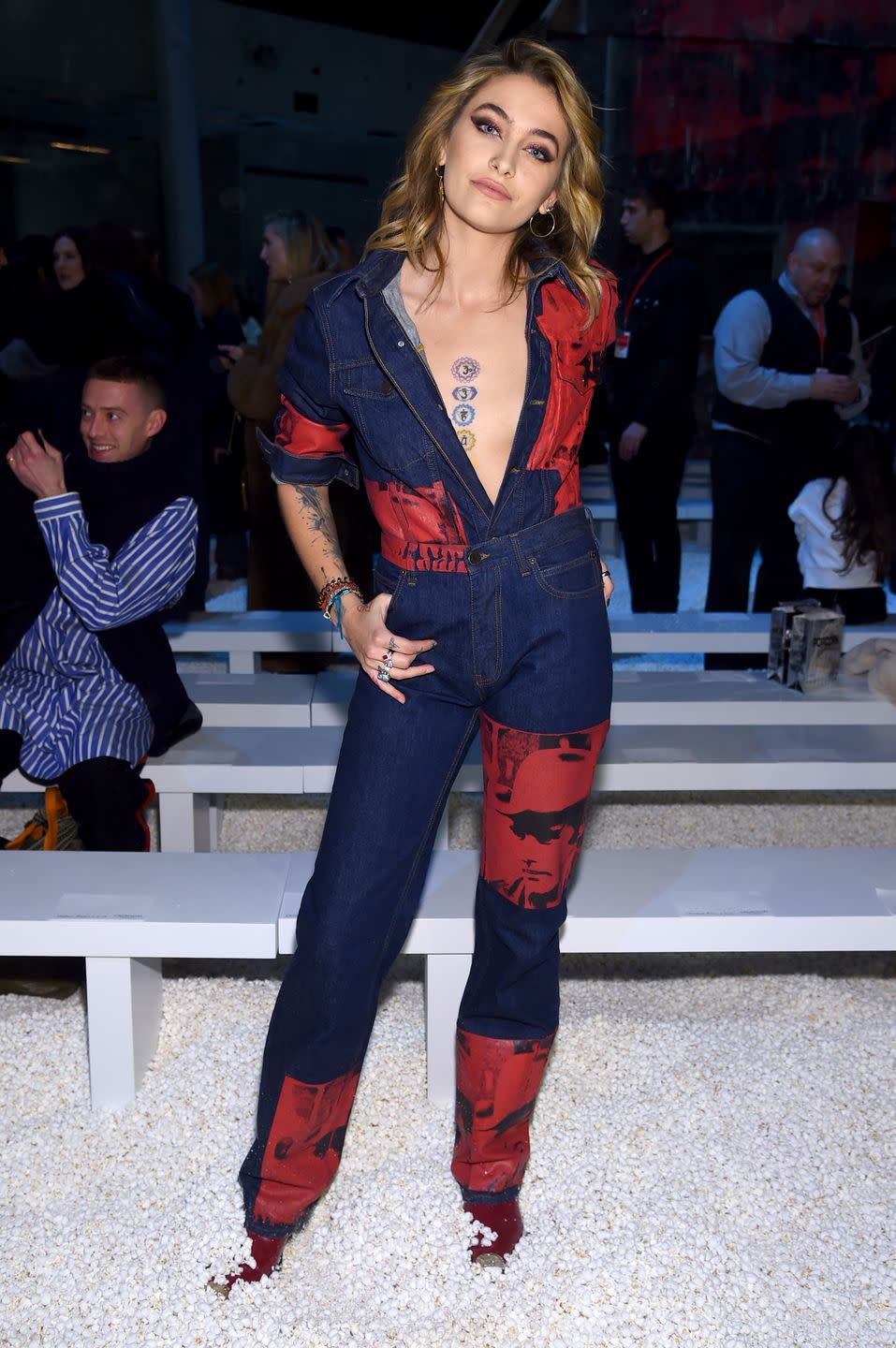 paris Jackson, Calvin Klein, NYFW