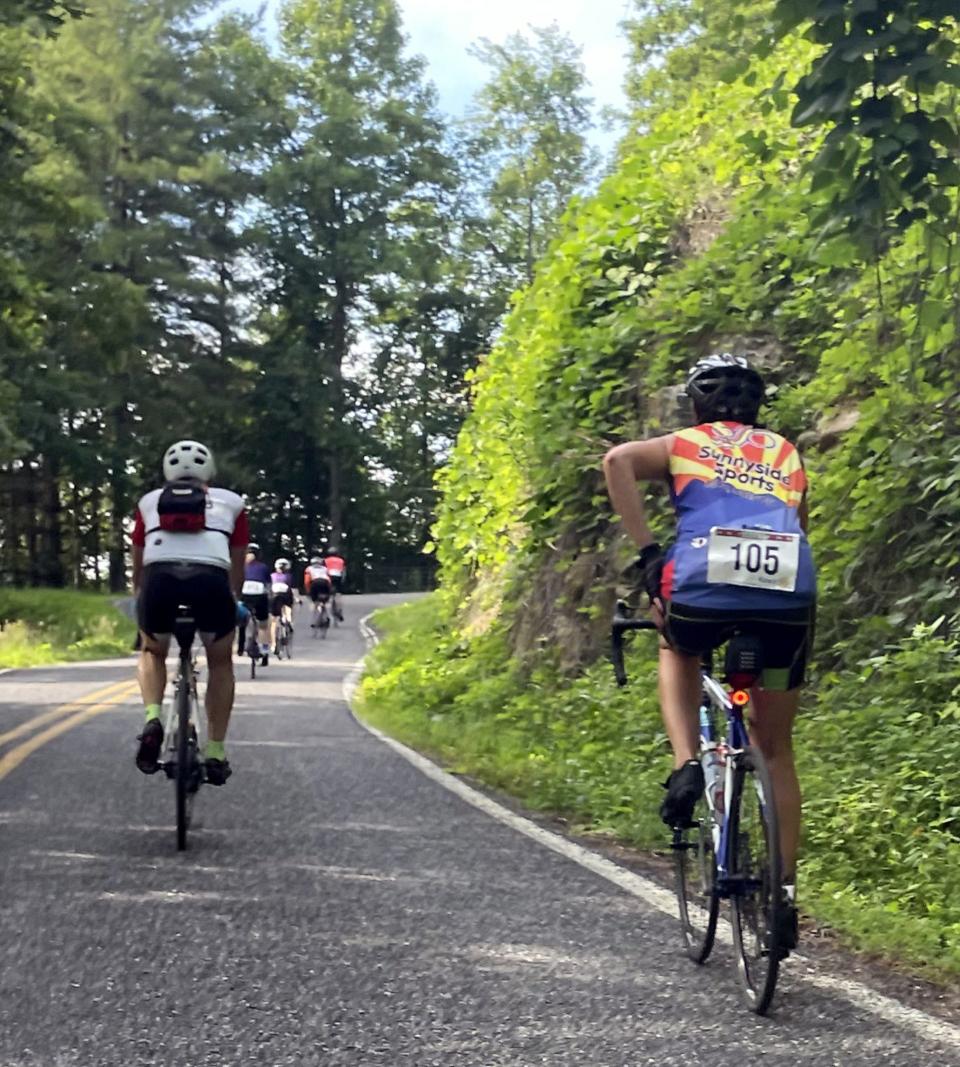 The Hot Doggett 100 spans Spring Creek to Sam's Gap in Madison County.