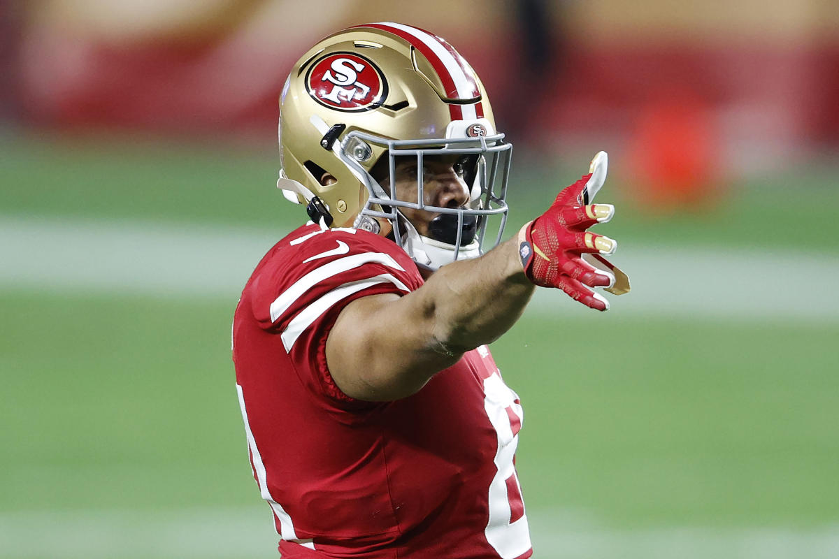 San Francisco 49ers tight end Jordan Reed (81) during an NFL