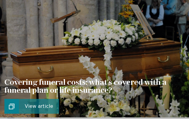 Covering funeral costs: what's covered with a funeral plan or life insurance?