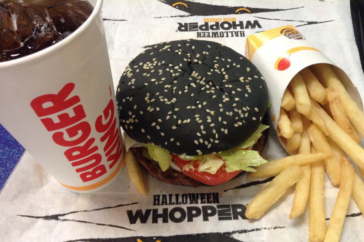 burger king halloween whopper