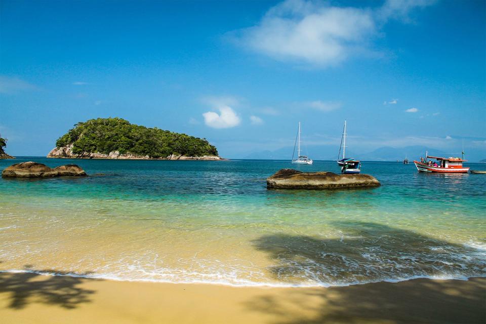 <p>Stretching across a lick of sandy beaches, Ubatuba is a coastal municipality in Brazil’s São Paulo state overflowing with beauty. A visit here will most certainly hit that summer sweet spot pulling you back to visit again and again. </p><p><a class="link " href="https://go.redirectingat.com?id=127X1599956&url=https%3A%2F%2Fwww.airbnb.co.uk%2Fs%2FUbatuba--SP--Brazil%2Fall&sref=https%3A%2F%2Fwww.housebeautiful.com%2Fuk%2Flifestyle%2Fg29439129%2Fairbnb-best-holiday-destinations%2F" rel="nofollow noopener" target="_blank" data-ylk="slk:BOOK NOW;elm:context_link;itc:0;sec:content-canvas">BOOK NOW</a></p>