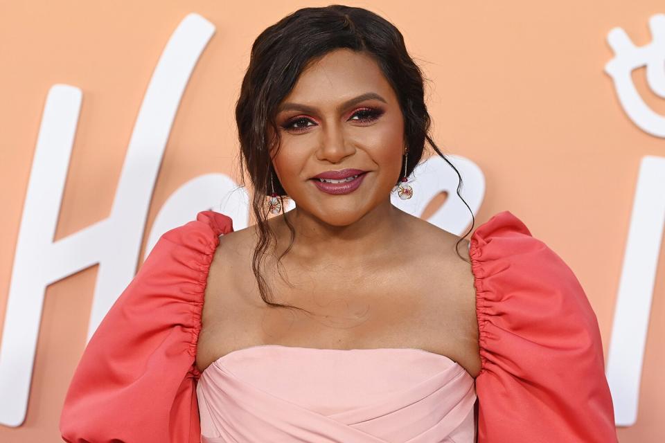 Mindy Kaling at the Los Angeles premiere of "Never Have I Ever" Season 3 held at Regency Village Theatre on August 11, 2022 in Los Angeles, California