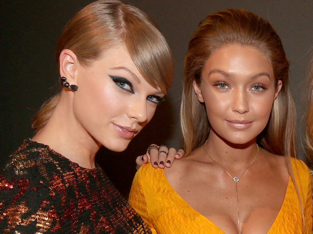 taylor swift gigi hadid karlie kloss mtv vmas