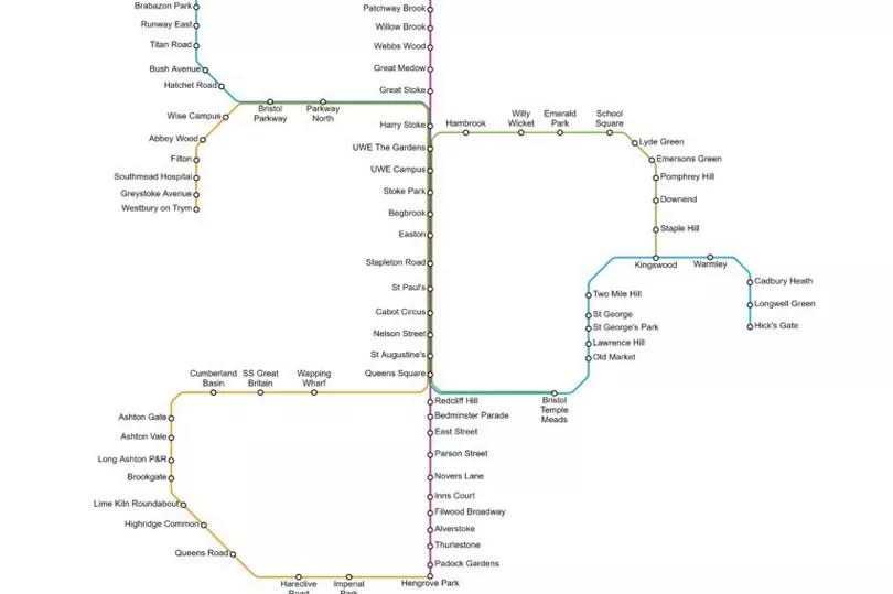 Metrobus Tube Map -Credit:Enroute