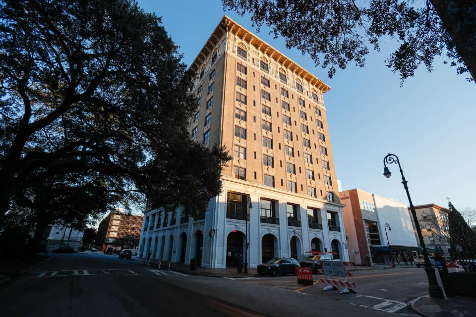 The Manger Building at 7 E. Congress St.