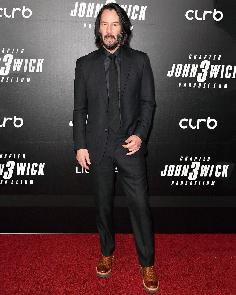 GQ cover star Keanu Reeves: never not a big fit.