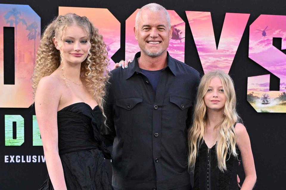 <p>Axelle/Bauer-Griffin/FilmMagic</p> Billie Beatrice Dane, Eric Dane and Georgia Geraldine Dane attend the Los Angeles Premiere of Columbia Pictures