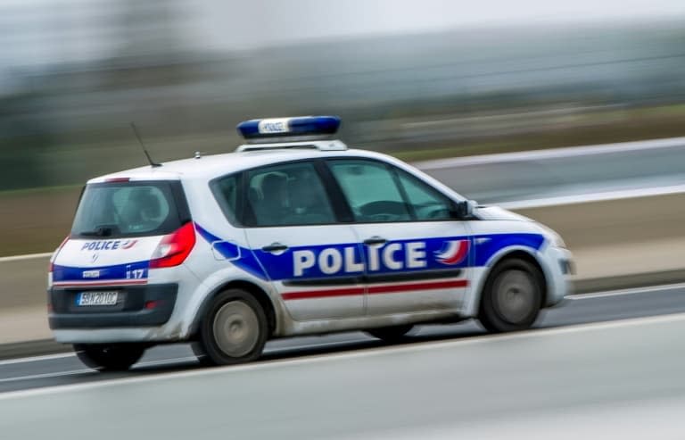 Voiture de la police, le 10 janvier 2017 à Lesquin (Nord) (Photo d'illustration) - PHILIPPE HUGUEN © 2019 AFP