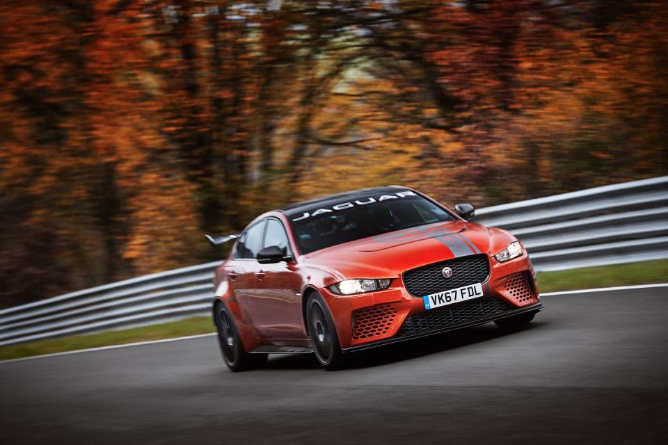 <p>Some might say the Project 8 is the best of both worlds: The performance of a supercar, with the practicality of a normal sedan. But really, using the Project 8 as an everyday commuter would be less than sensible. A hard suspension, low splitter, and that inefficient supercharged V-8 would make it hell on your daily commute. </p>