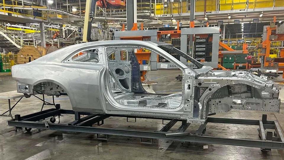 Next-Gen Dodge Charger: Leaked Factory Pics Suggest Gas Engine Will Survive photo