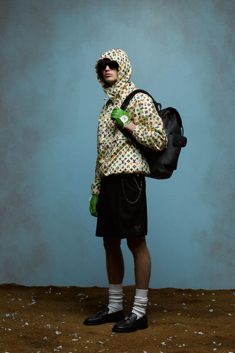 An image of Tyler, the Creator's Louis Vuitton capsule collection.