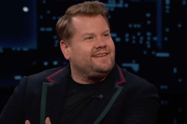 James Corden on 'Jimmy Kimmel Live' - Credit: YouTube/Jimmy Kimmel Live