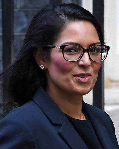 Home secretary Priti Patel.