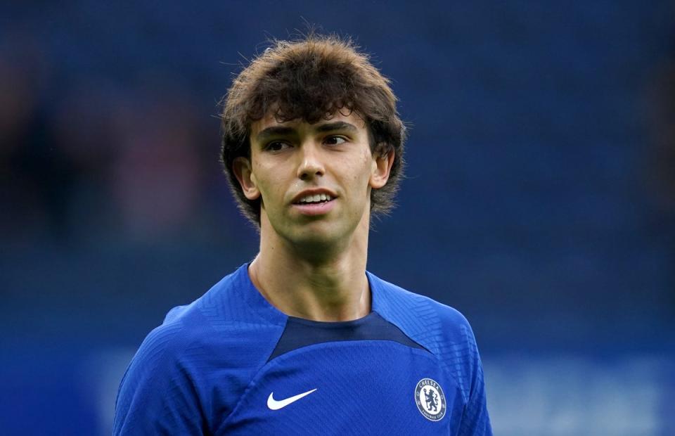 Joao Felix has permanently signed for Chelsea in a seven-year deal (PA)