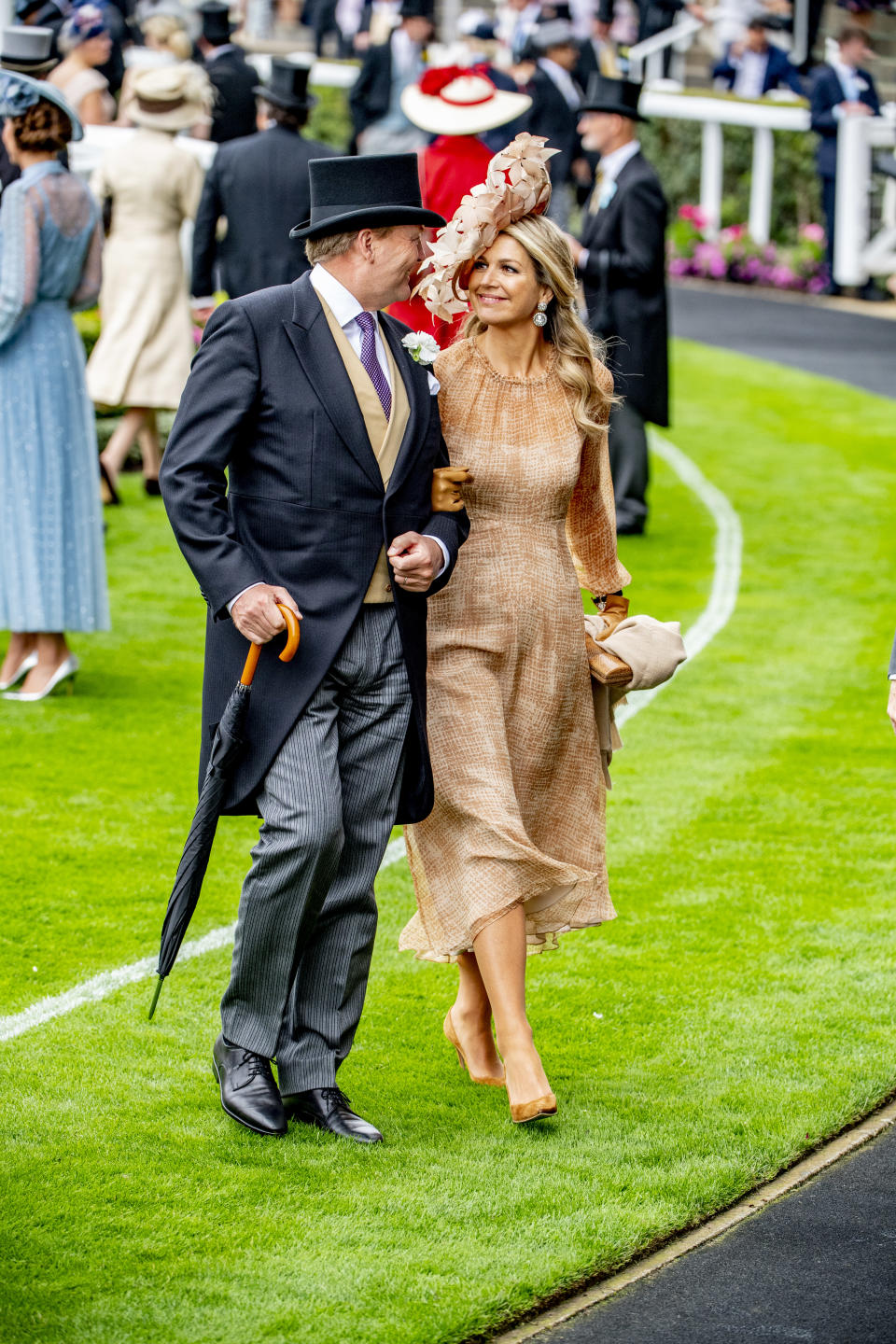 Maxima Königin der Niederlande in Ascot