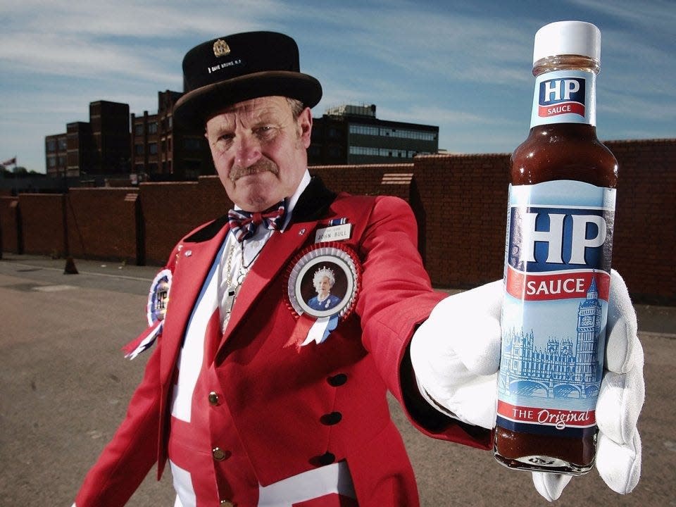 hp sauce and english barrister