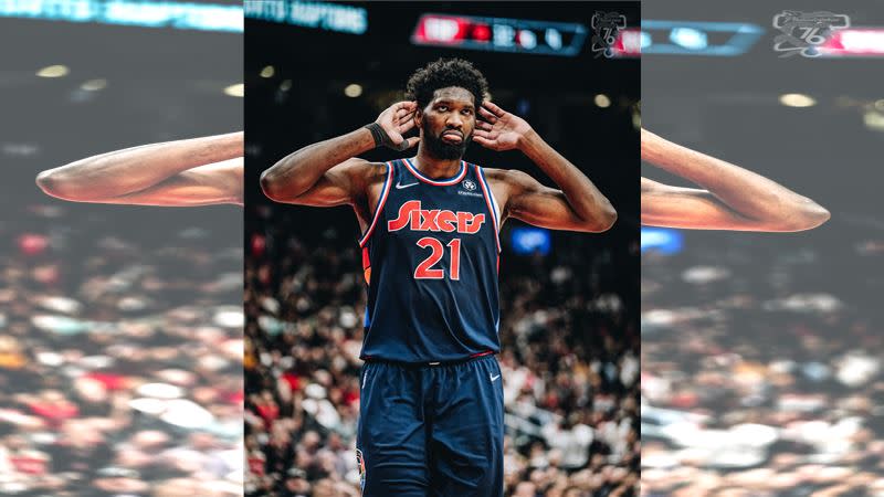 恩比德（Joel Embiid）有望加入法國隊。（圖／翻攝自76人推特）